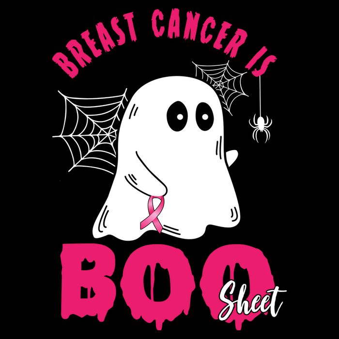 Breast Cancer Is Boo Sheet Halloween Ghost Backpack