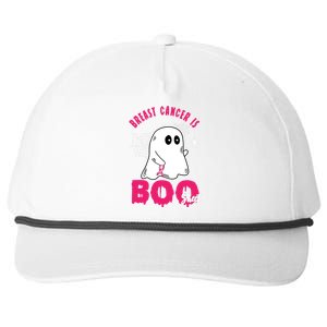 Breast Cancer Is Boo Sheet Halloween Ghost Snapback Five-Panel Rope Hat