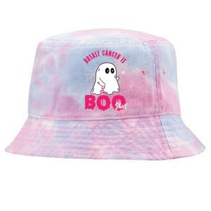 Breast Cancer Is Boo Sheet Halloween Ghost Tie-Dyed Bucket Hat