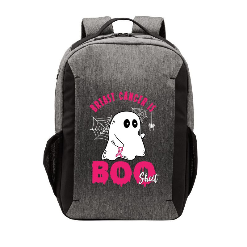 Breast Cancer Is Boo Sheet Halloween Ghost Vector Backpack