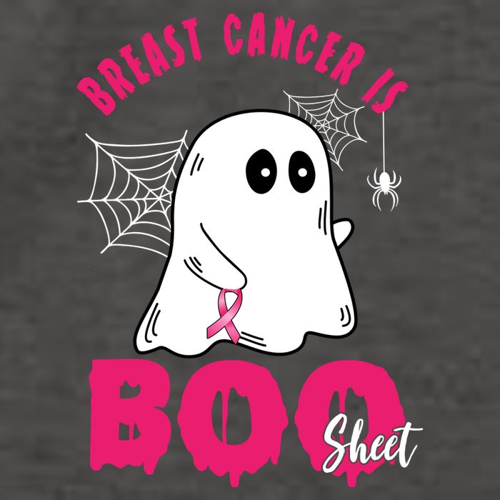 Breast Cancer Is Boo Sheet Halloween Ghost Vector Backpack