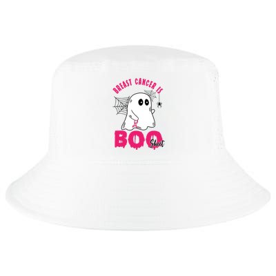 Breast Cancer Is Boo Sheet Halloween Ghost Cool Comfort Performance Bucket Hat