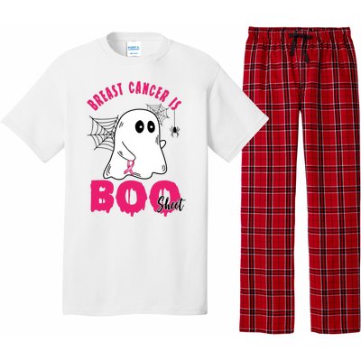 Breast Cancer Is Boo Sheet Halloween Ghost Pajama Set