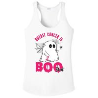 Breast Cancer Is Boo Sheet Halloween Ghost Ladies PosiCharge Competitor Racerback Tank