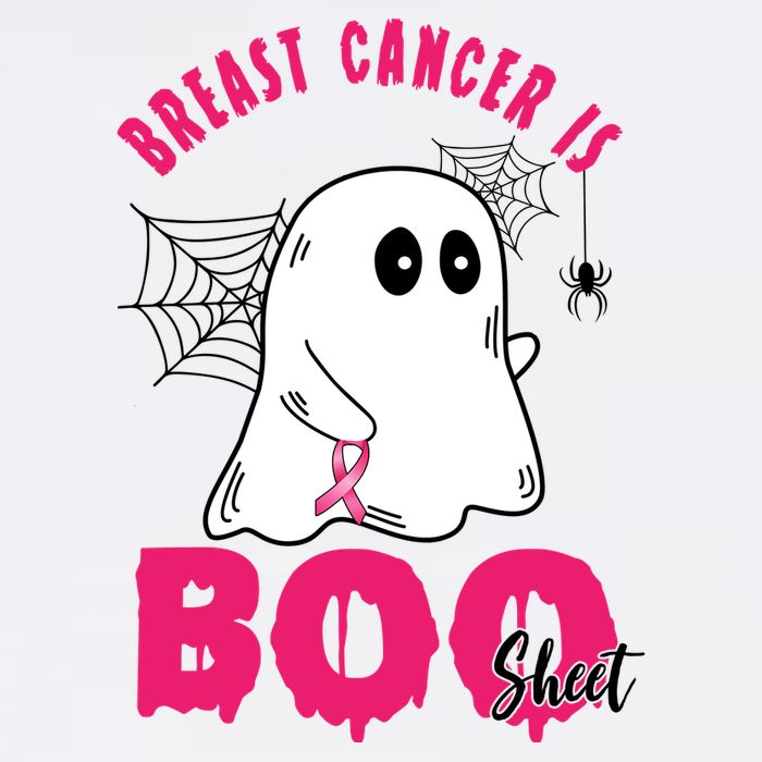 Breast Cancer Is Boo Sheet Halloween Ghost Baby Bodysuit