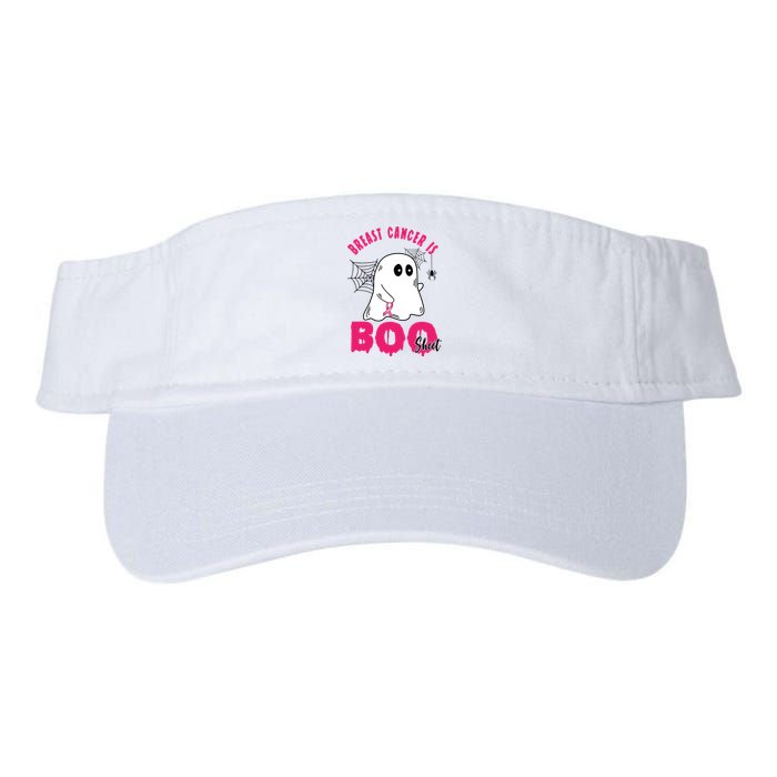 Breast Cancer Is Boo Sheet Halloween Ghost Valucap Bio-Washed Visor