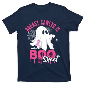 Breast Cancer Is Boo Sheet Halloween Breast Cancer Awareness T-Shirt