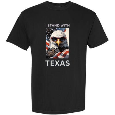 Border Crisis I Stand With Texas Garment-Dyed Heavyweight T-Shirt