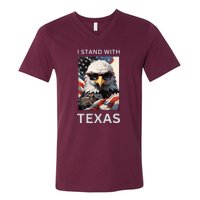 Border Crisis I Stand With Texas V-Neck T-Shirt