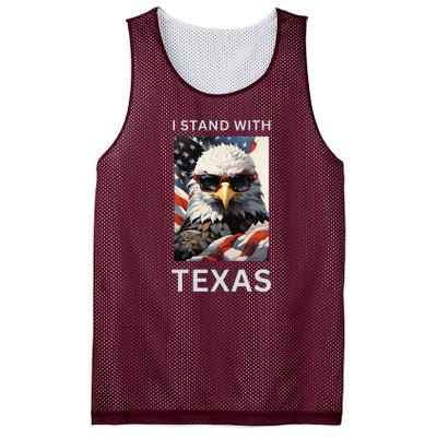 Border Crisis I Stand With Texas Mesh Reversible Basketball Jersey Tank