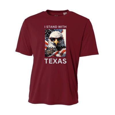 Border Crisis I Stand With Texas Performance Sprint T-Shirt