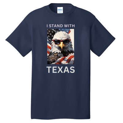 Border Crisis I Stand With Texas Tall T-Shirt