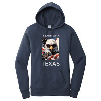 Border Crisis I Stand With Texas Women's Pullover Hoodie