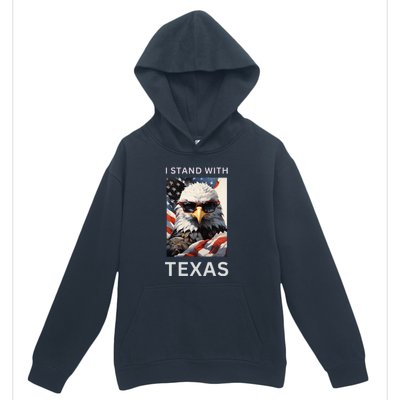 Border Crisis I Stand With Texas Urban Pullover Hoodie