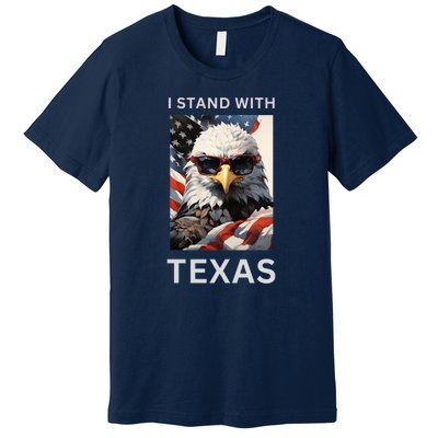 Border Crisis I Stand With Texas Premium T-Shirt