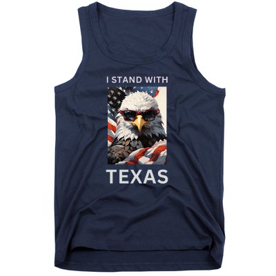 Border Crisis I Stand With Texas Tank Top