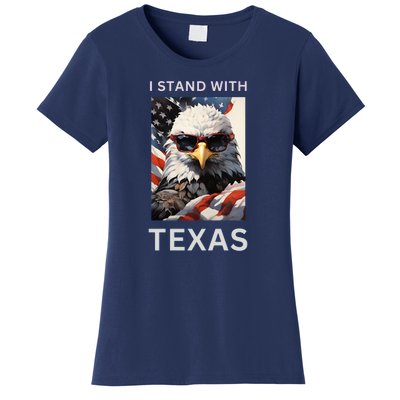 Border Crisis I Stand With Texas Women's T-Shirt