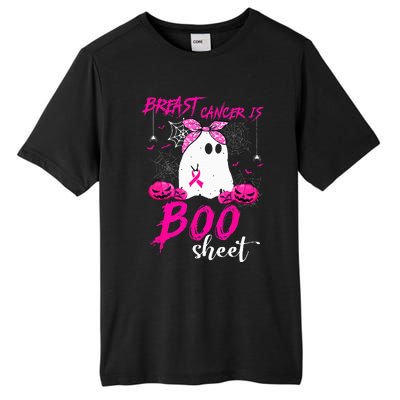 Breast Cancer Is Boo Sheet Breast Cancer Warrior Halloween Tall Fusion ChromaSoft Performance T-Shirt