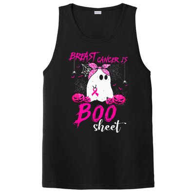 Breast Cancer Is Boo Sheet Breast Cancer Warrior Halloween PosiCharge Competitor Tank