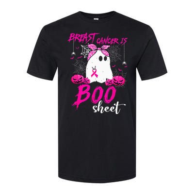 Breast Cancer Is Boo Sheet Breast Cancer Warrior Halloween Softstyle CVC T-Shirt