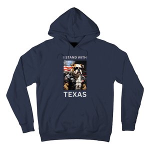 Border Crisis I Stand With Texas Hoodie