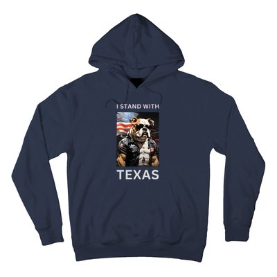 Border Crisis I Stand With Texas Hoodie