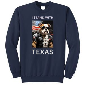 Border Crisis I Stand With Texas Sweatshirt