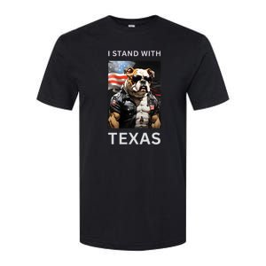 Border Crisis I Stand With Texas Softstyle CVC T-Shirt