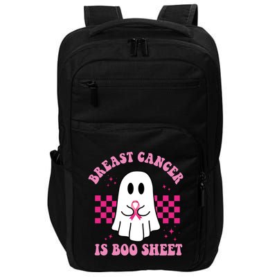 Breast Cancer Is Boo Sheet October Awareness Impact Tech Backpack