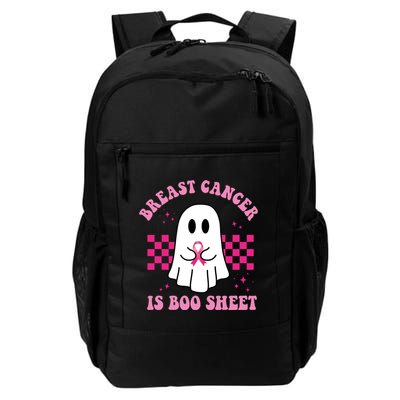 Breast Cancer Is Boo Sheet October Awareness Backpack