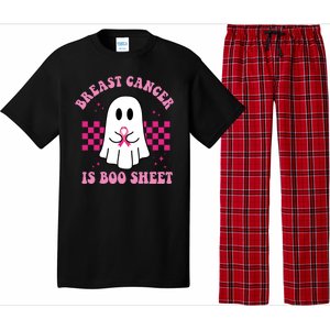 Breast Cancer Is Boo Sheet October Awareness Pajama Set