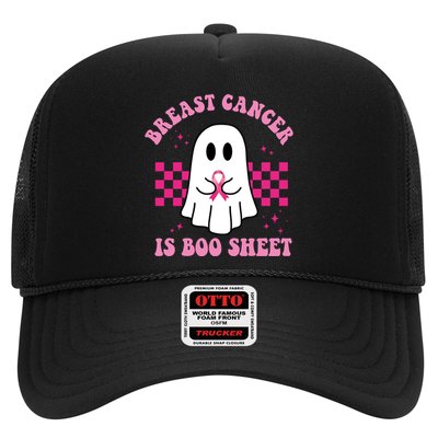 Breast Cancer Is Boo Sheet October Awareness Trucker Hat