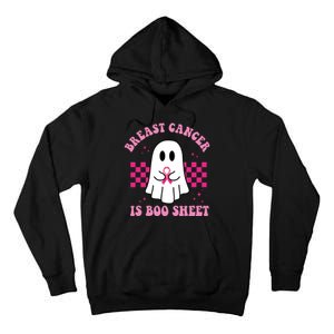 Breast Cancer Is Boo Sheet October Awareness Tall Hoodie