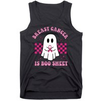 Breast Cancer Is Boo Sheet October Awareness Tank Top