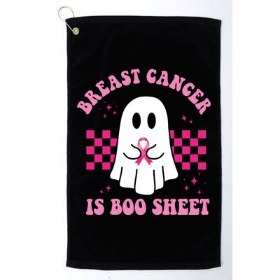 Breast Cancer Is Boo Sheet October Awareness Golf Towel