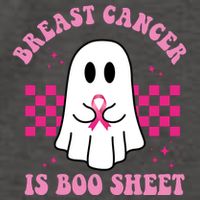 Breast Cancer Is Boo Sheet October Awareness Vector Backpack