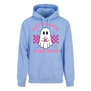 Breast Cancer Is Boo Sheet October Awareness Unisex Surf Hoodie