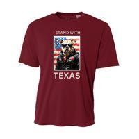 Border Crisis I Stand With Texas Performance Sprint T-Shirt