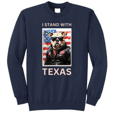 Border Crisis I Stand With Texas Sweatshirt