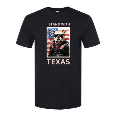 Border Crisis I Stand With Texas Softstyle CVC T-Shirt