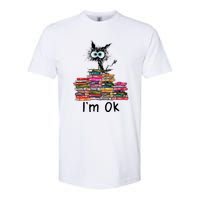 Black Cat I’m Ok Softstyle CVC T-Shirt