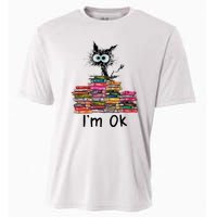 Black Cat I’m Ok Cooling Performance Crew T-Shirt