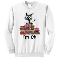 Black Cat I’m Ok Sweatshirt