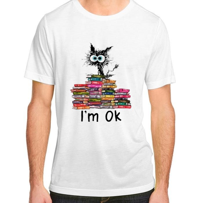 Black Cat I’m Ok Adult ChromaSoft Performance T-Shirt