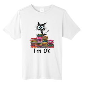 Black Cat I’m Ok Tall Fusion ChromaSoft Performance T-Shirt