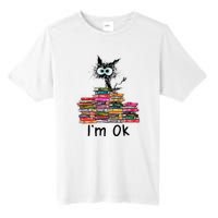 Black Cat I’m Ok Tall Fusion ChromaSoft Performance T-Shirt