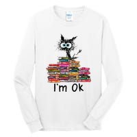 Black Cat I’m Ok Tall Long Sleeve T-Shirt