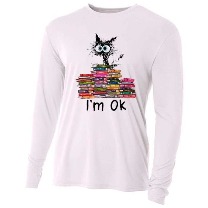 Black Cat I’m Ok Cooling Performance Long Sleeve Crew