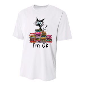 Black Cat I’m Ok Performance Sprint T-Shirt