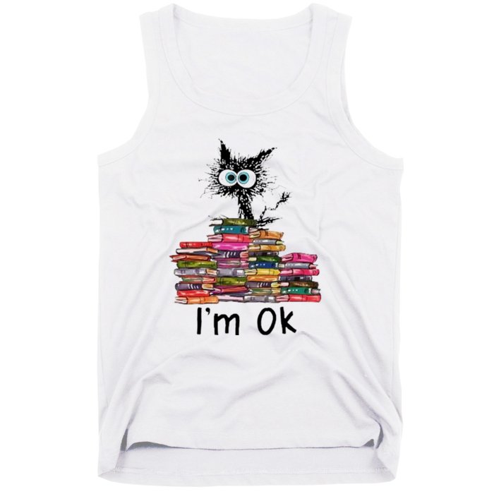 Black Cat I’m Ok Tank Top